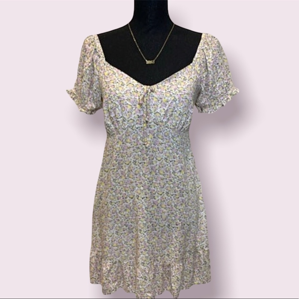 Spring floral dress